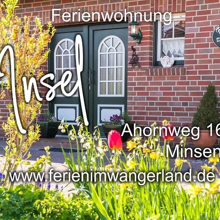 Ferien Im Wangerland Ferienwohnung Insel Minsen Schillig Hund Pool Sauna 外观 照片
