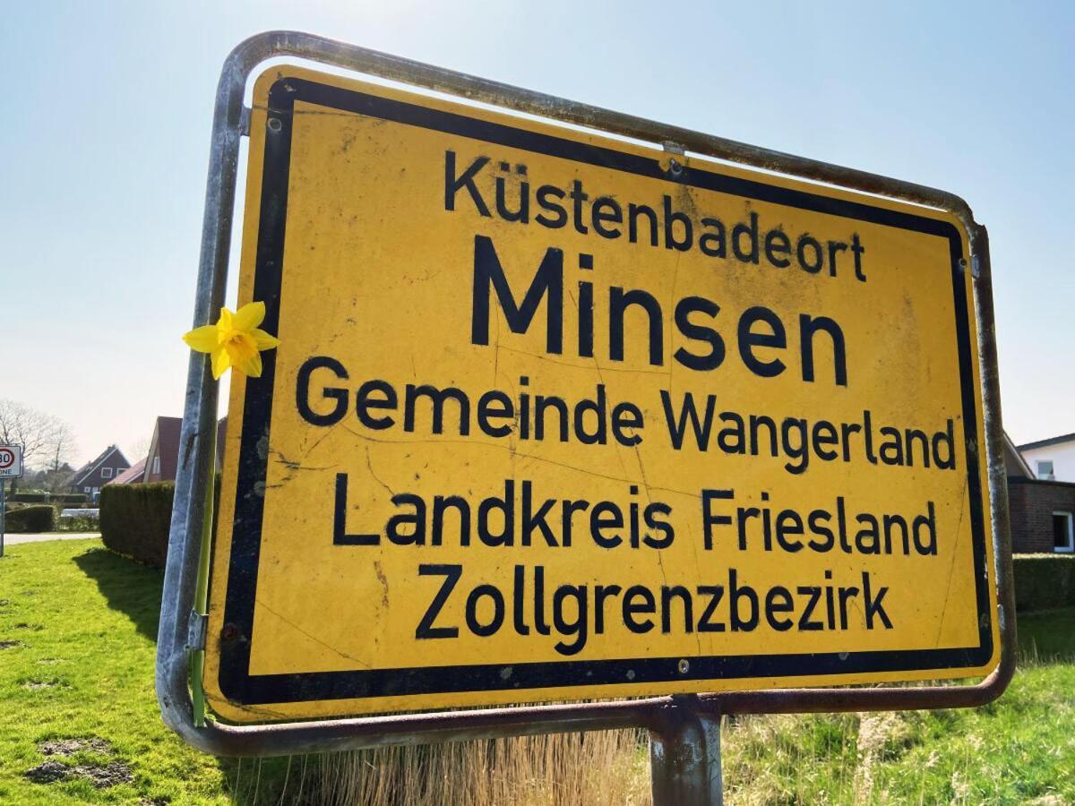 Ferien Im Wangerland Ferienwohnung Insel Minsen Schillig Hund Pool Sauna 外观 照片
