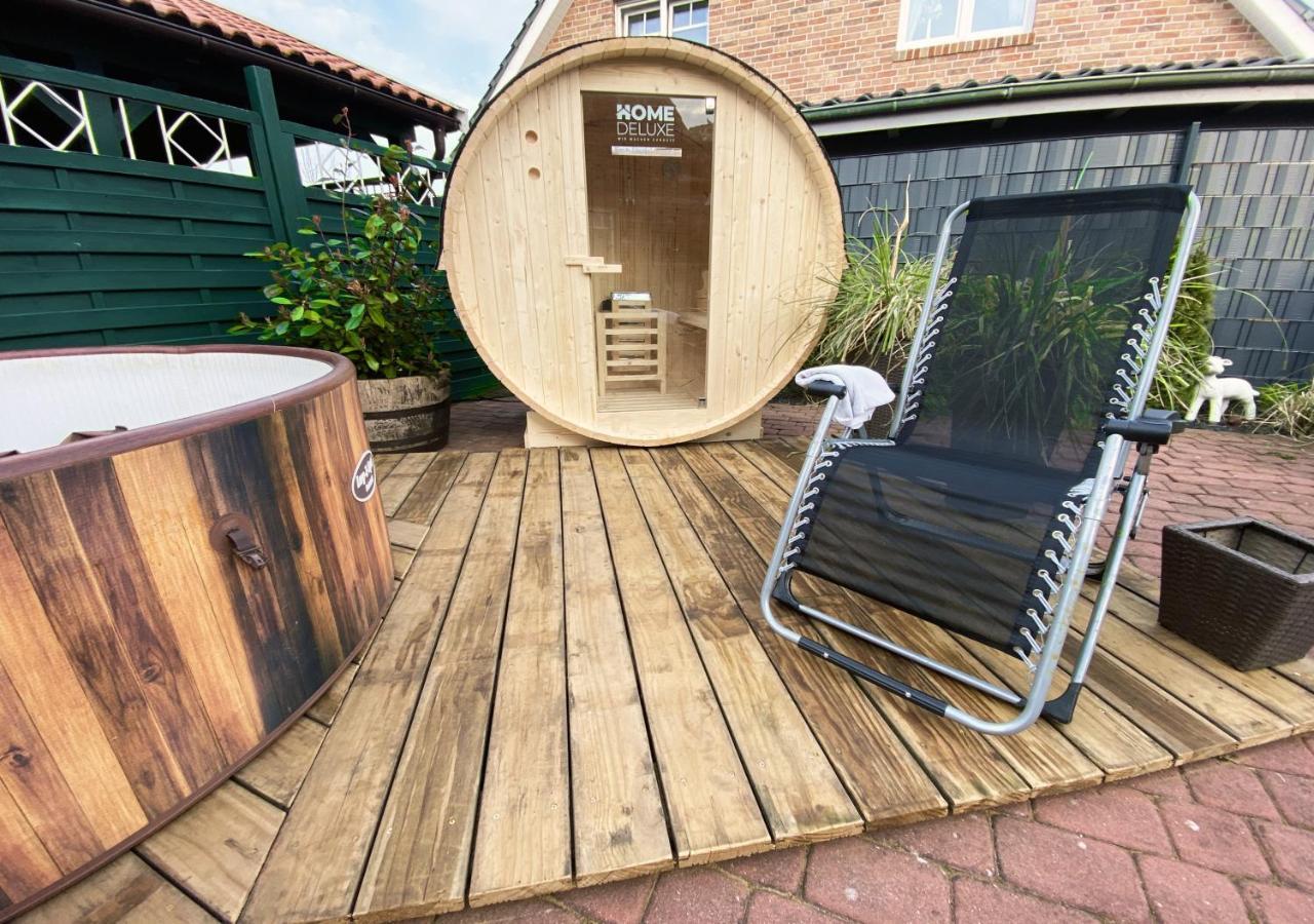 Ferien Im Wangerland Ferienwohnung Insel Minsen Schillig Hund Pool Sauna 外观 照片
