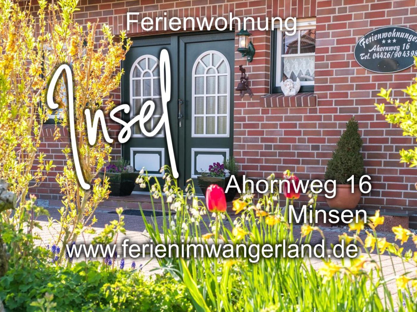 Ferien Im Wangerland Ferienwohnung Insel Minsen Schillig Hund Pool Sauna 外观 照片